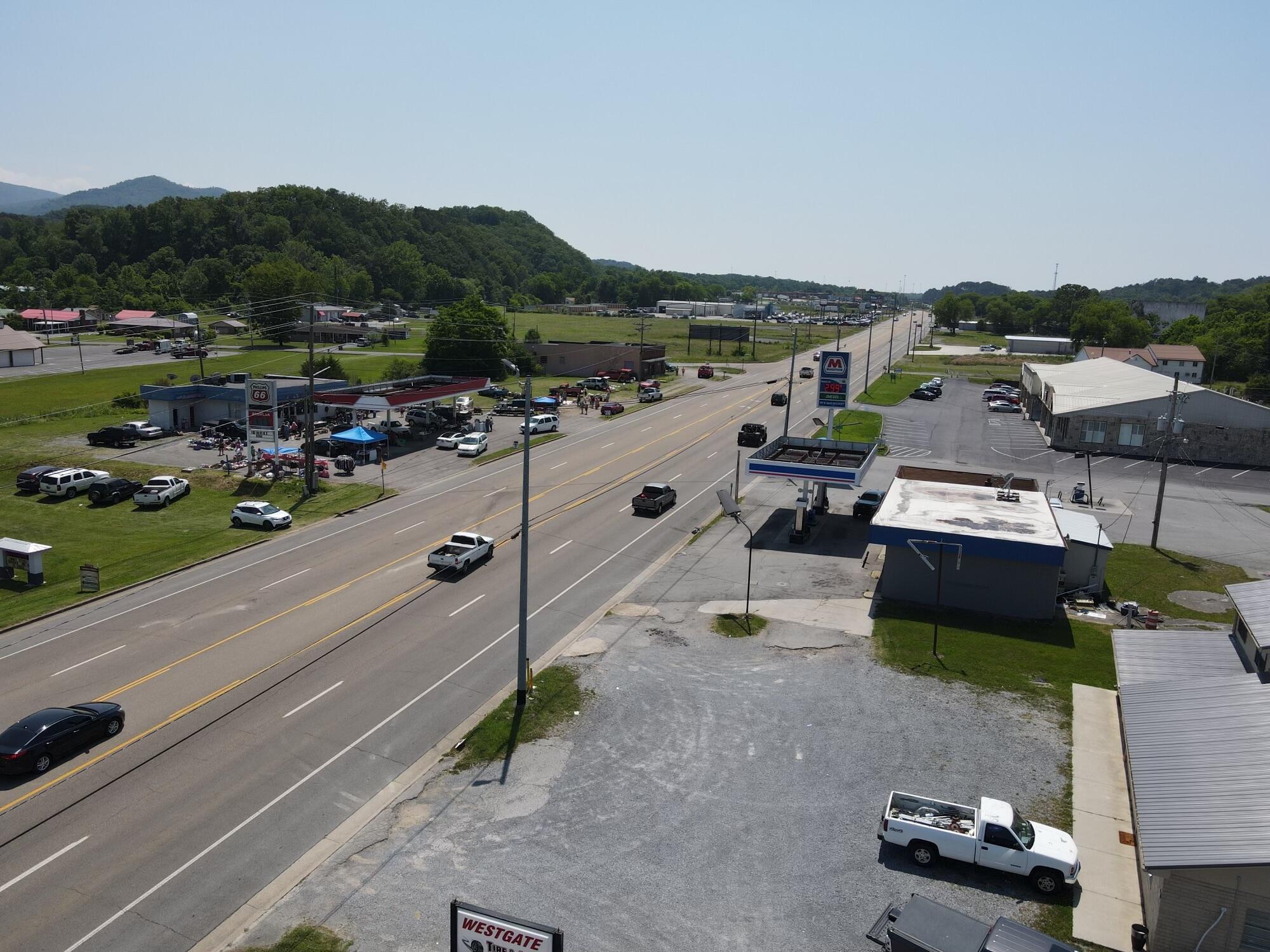 Looking towards I-40