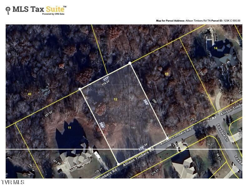 CRS Data - Property Map for Allison Timb