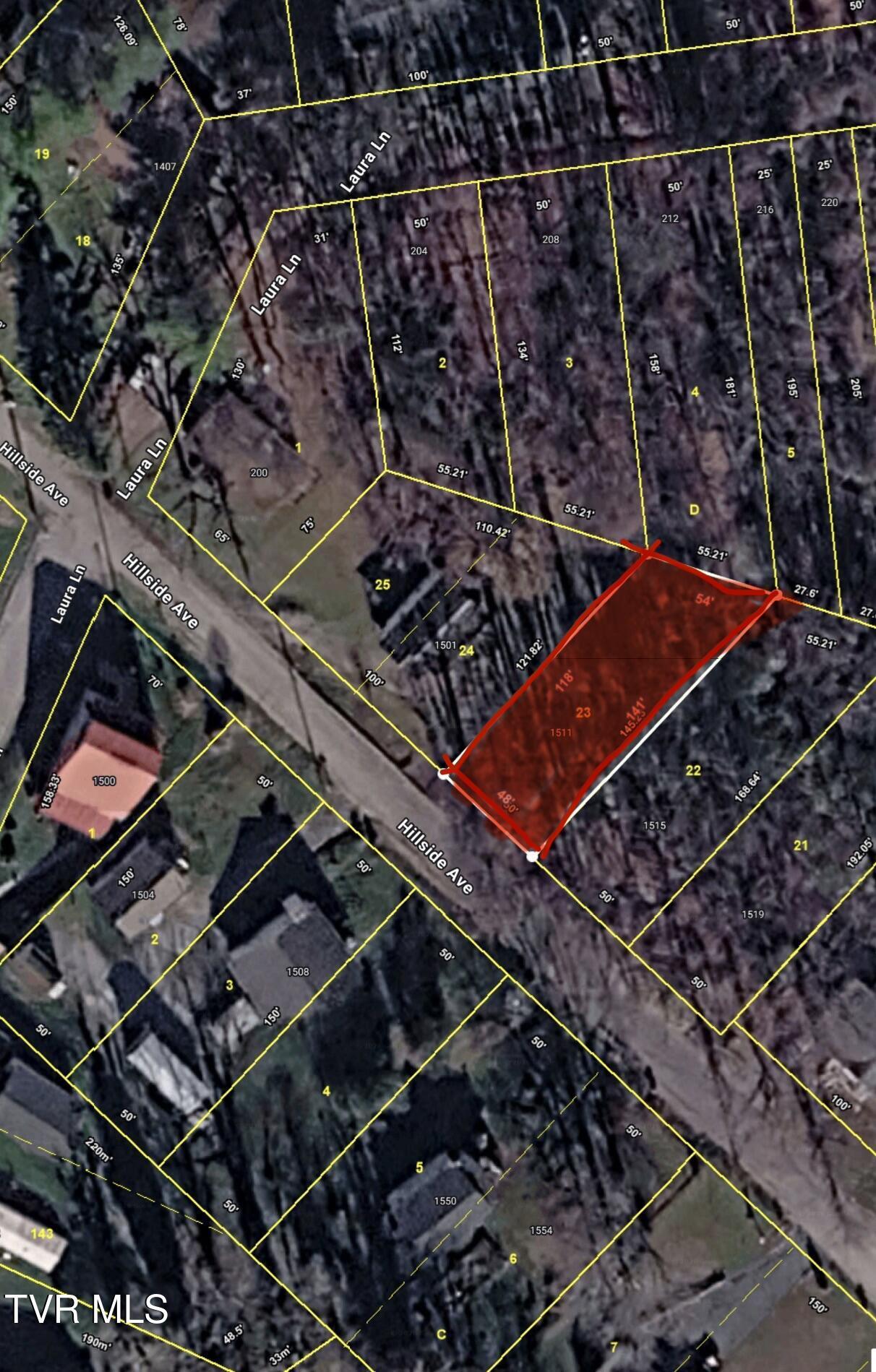 Photo of 0.14 ac land at 1511 Hillside Avenue