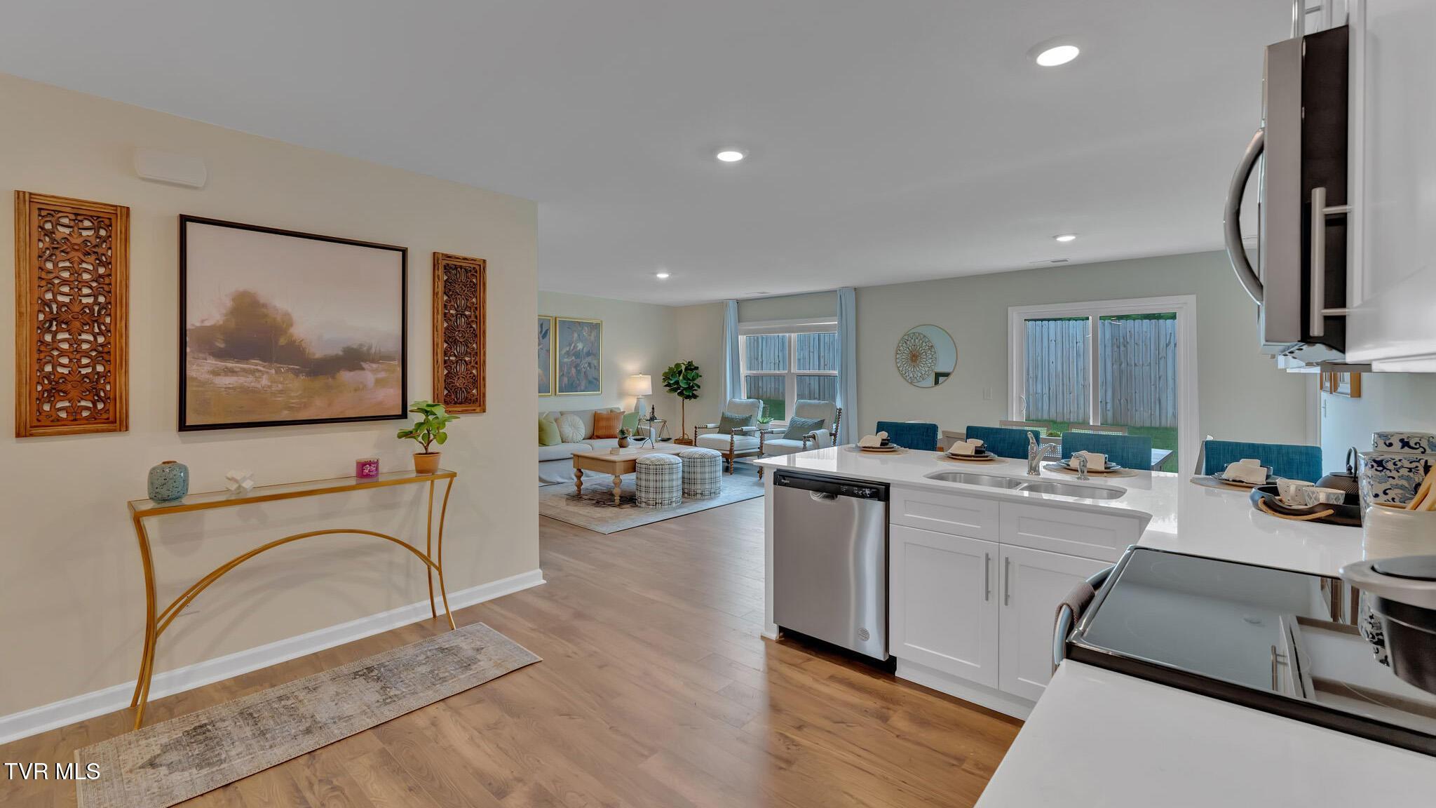 Kitchen Dining Living
