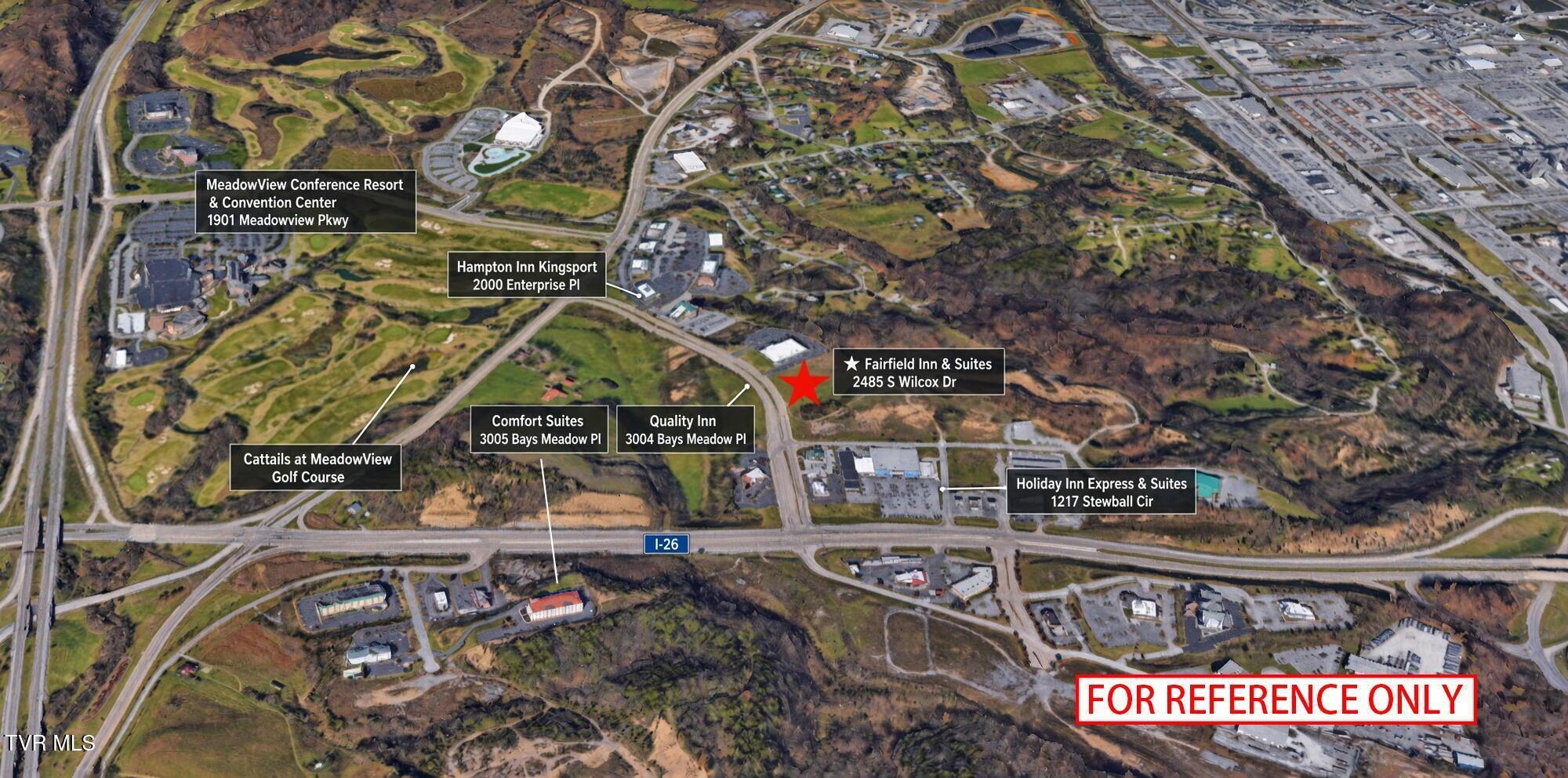 0.98 ac commercial sale at 2455 South Wilcox Drive
