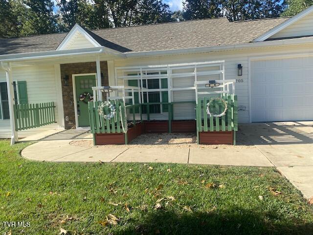 Front door view