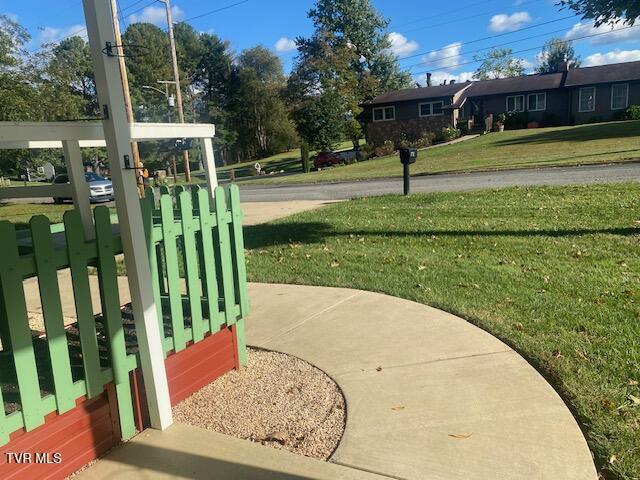 View from front door